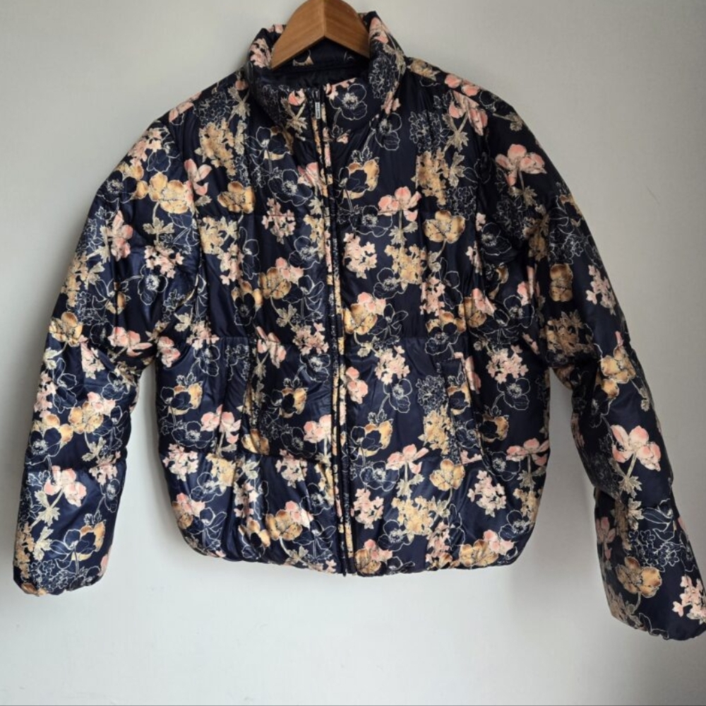 New PART TWO Floral Prenium Down Women's Puffer Jacket